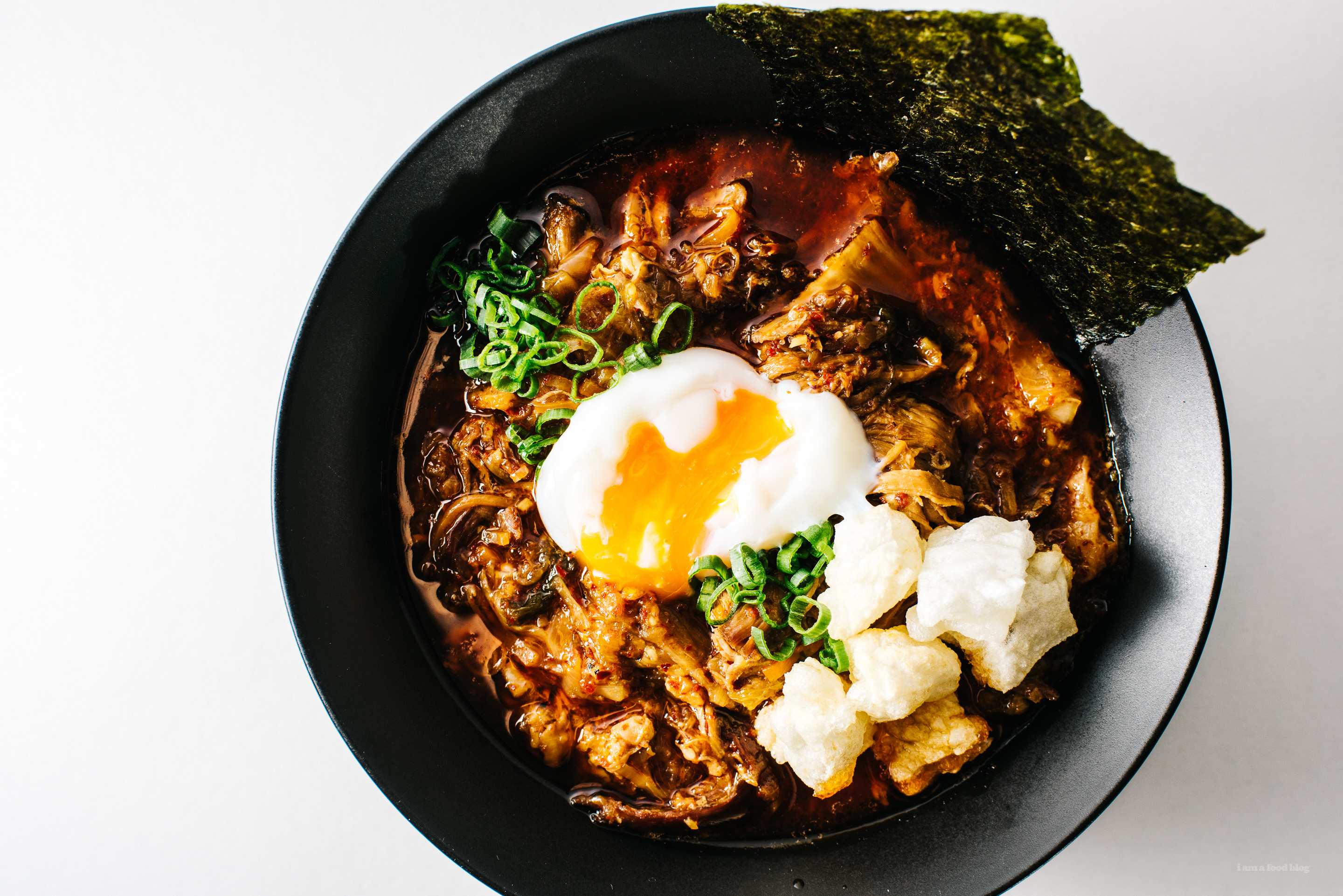 Kimchi Stew with Mochi and Egg Recipe