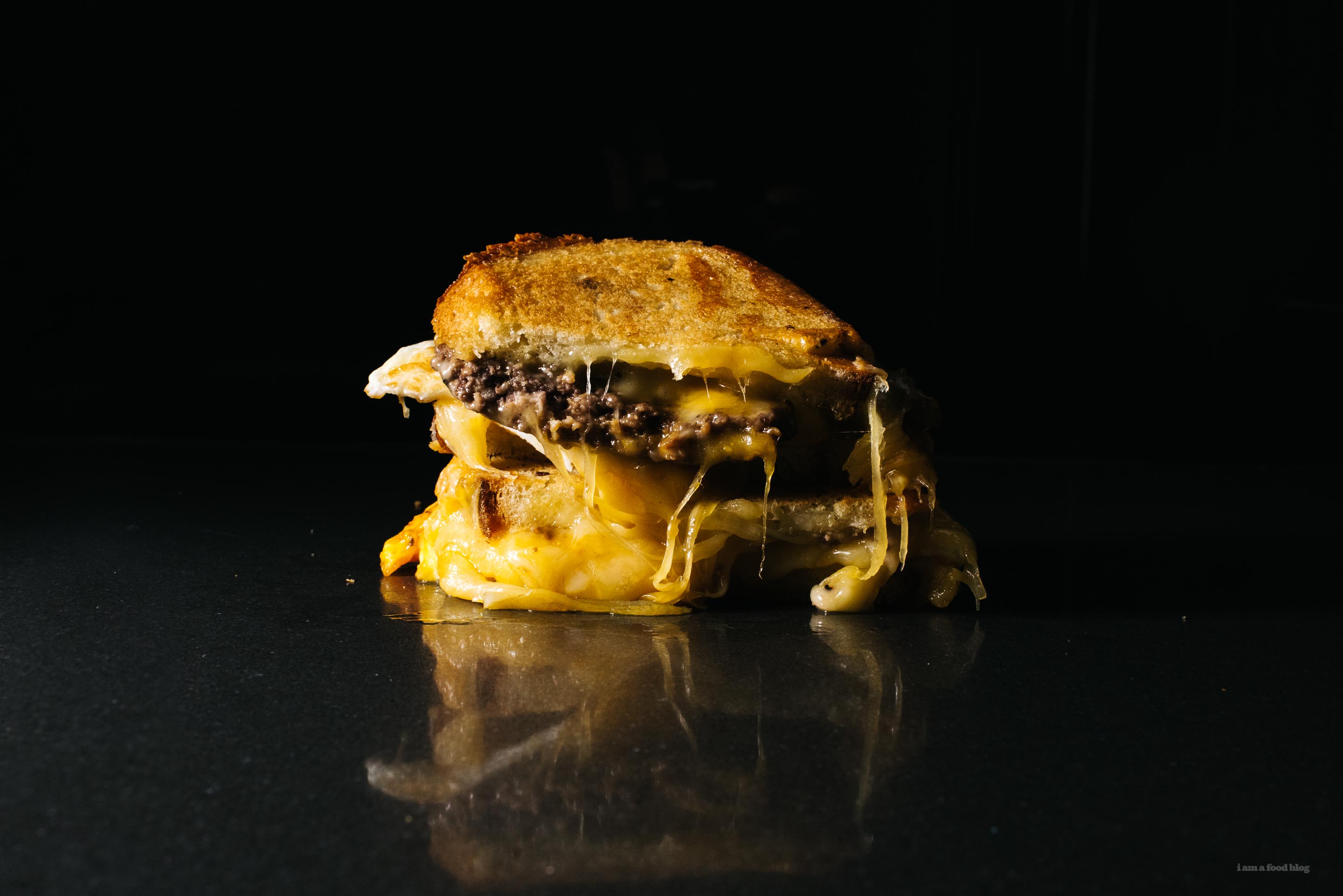 Sunday Brunch: Cheeseburger and Egg Grilled Cheese Recipe