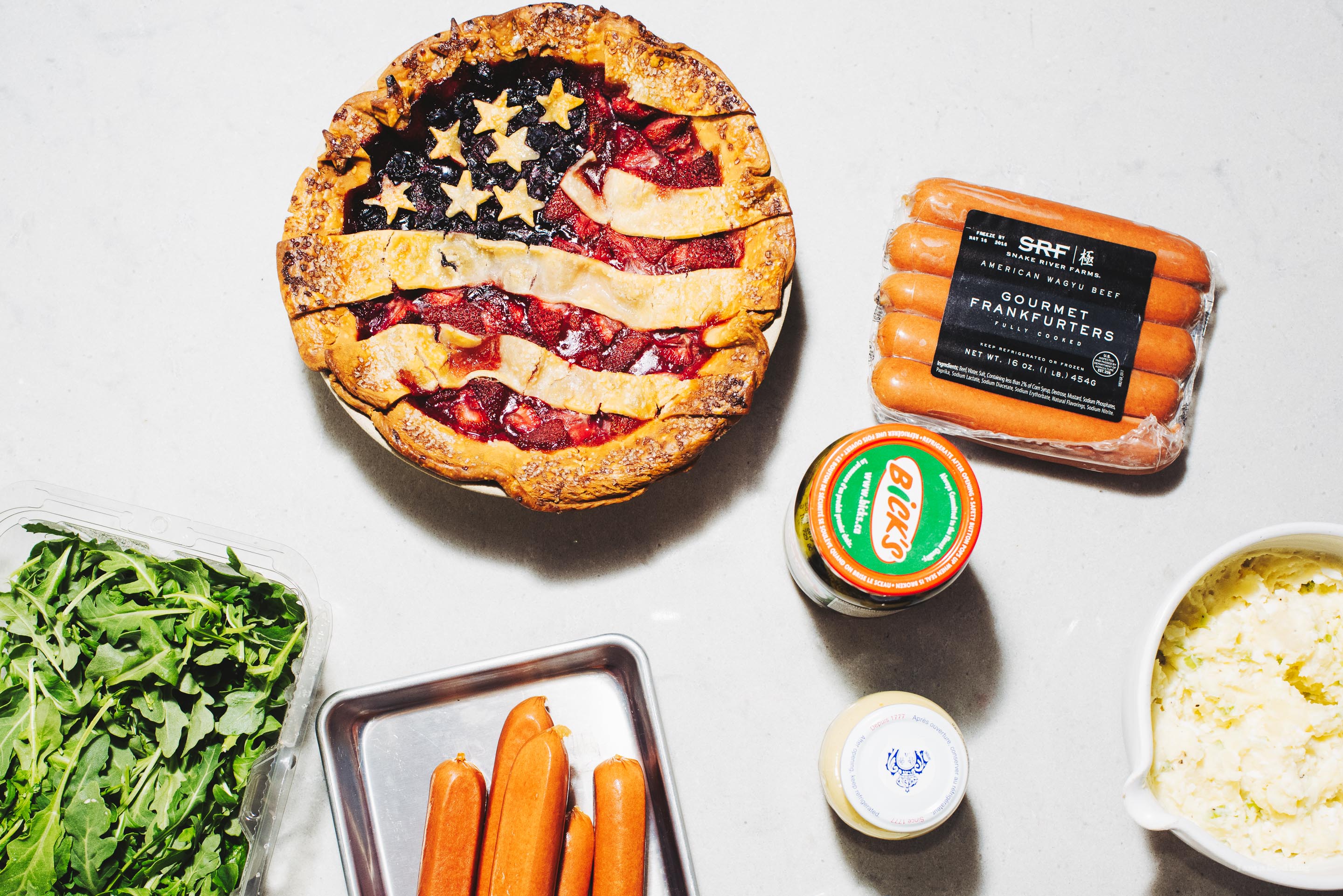 American Flag Pie Recipe