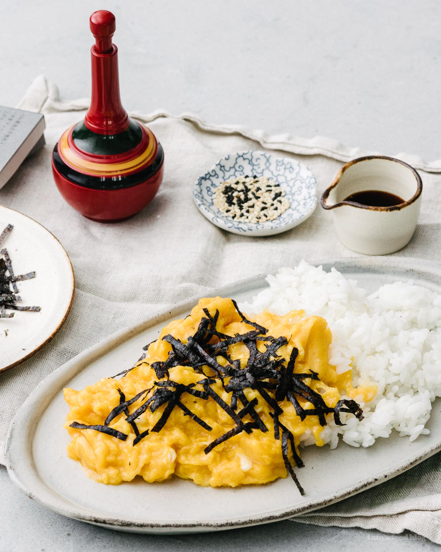 Soft Scrambled Japanese Tamago Rice Bowl Recipe · i am a food blog i am