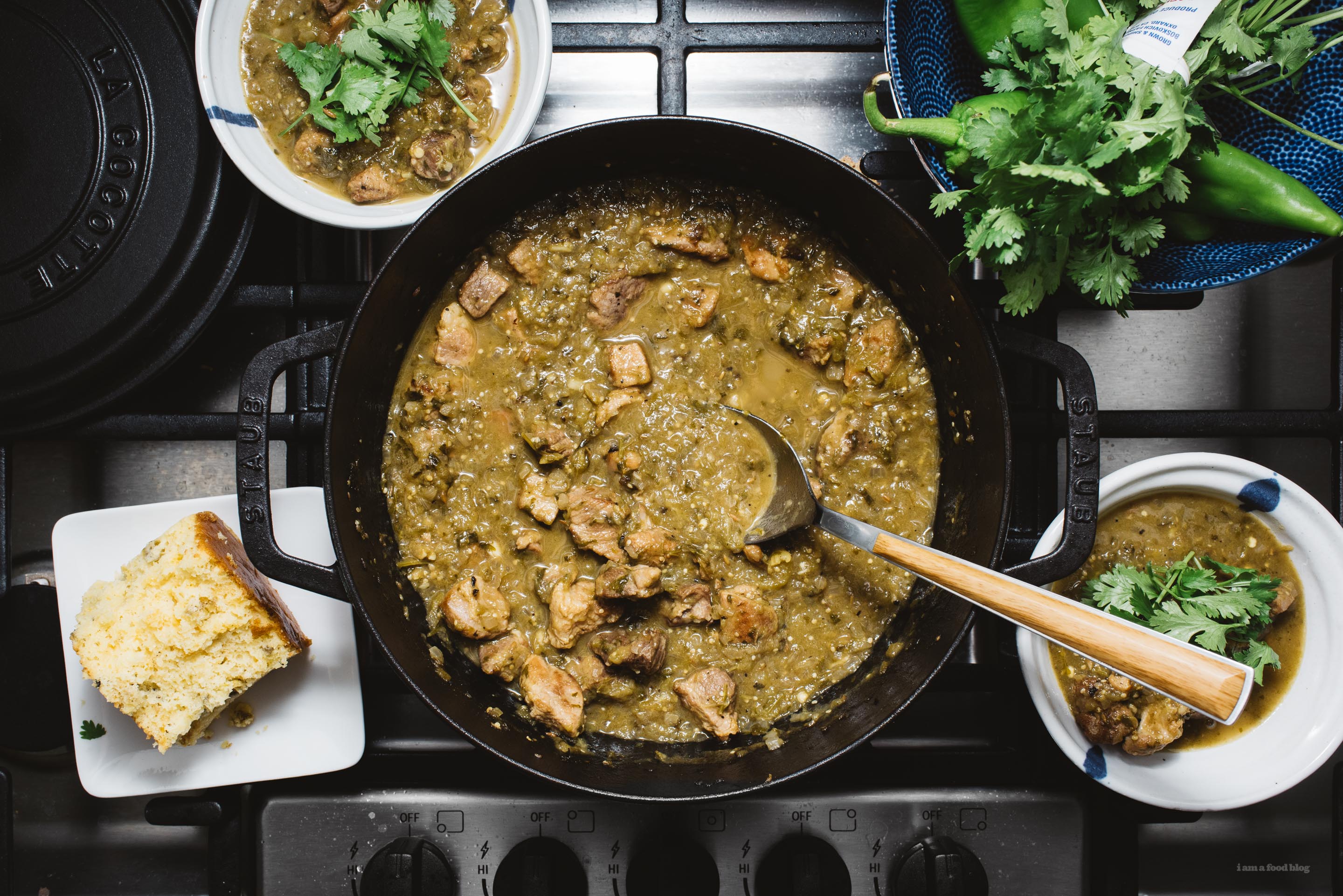 This Easy Slow Cooker New Mexico & Colorado Hatch Chile Verde Recipe may be the best pork stew you’ve ever tasted