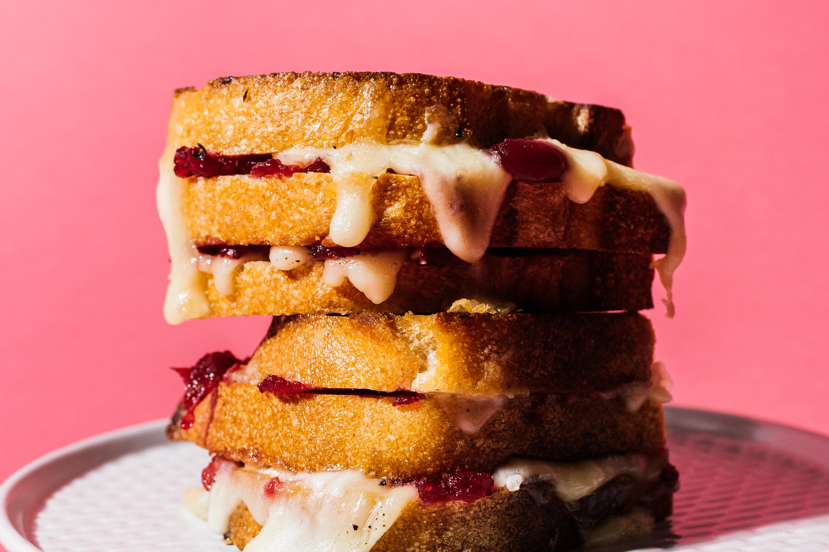 The Cran-brie: Cranberry and Brie Grilled Cheese