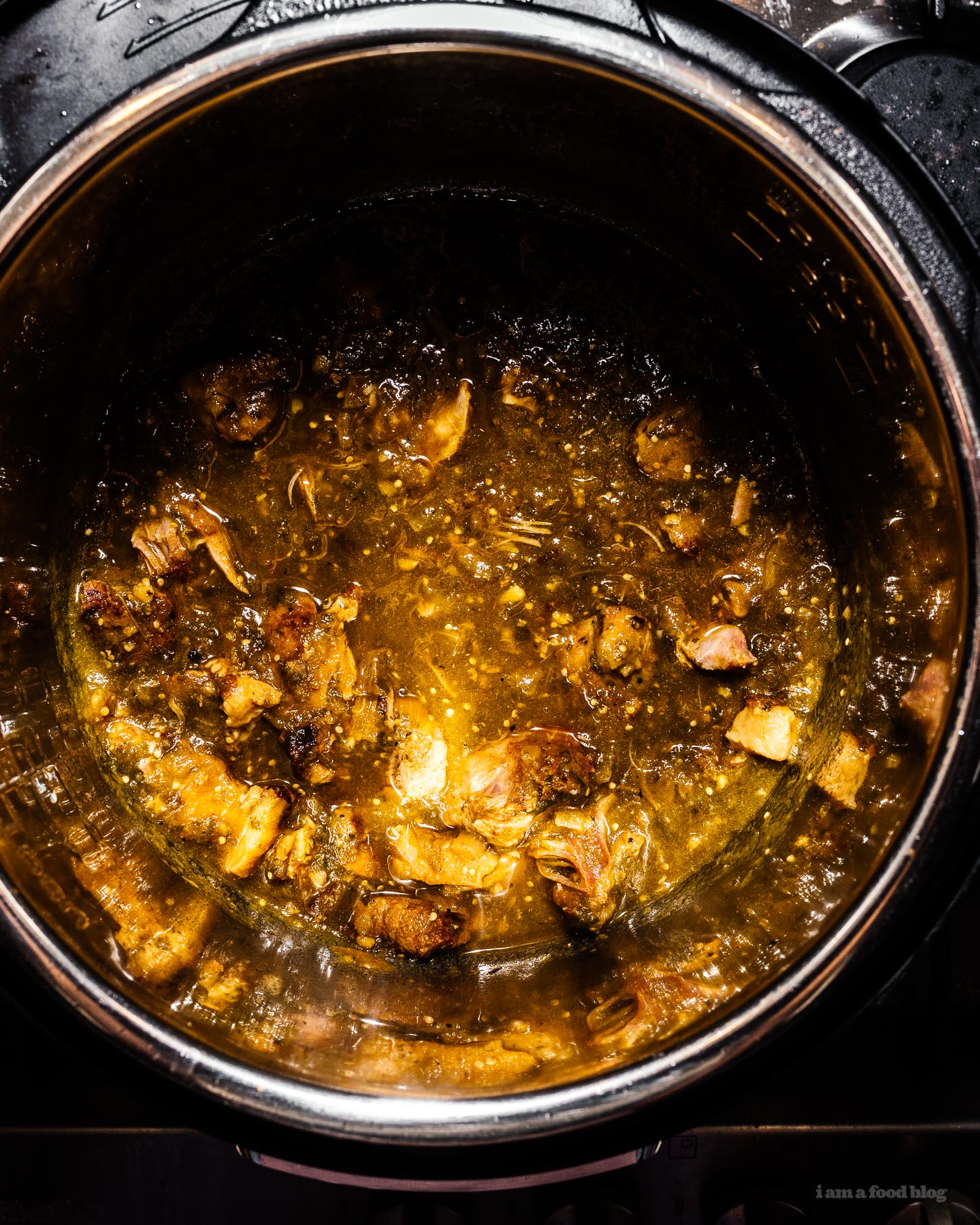 Instant Pot Pork Shoulder Chile Verde · i am a food blog i am a food blog