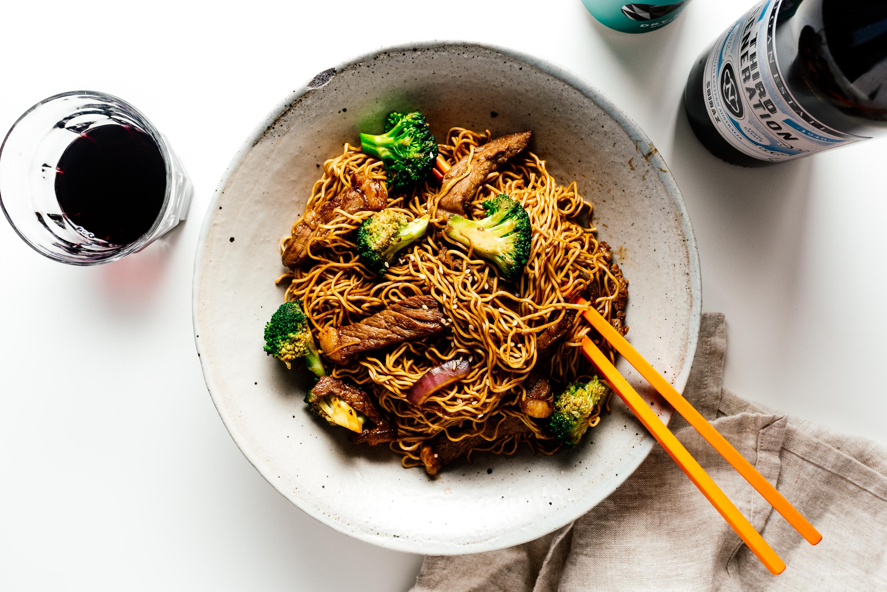 Easy Beef and Broccoli Chow Mein Recipe