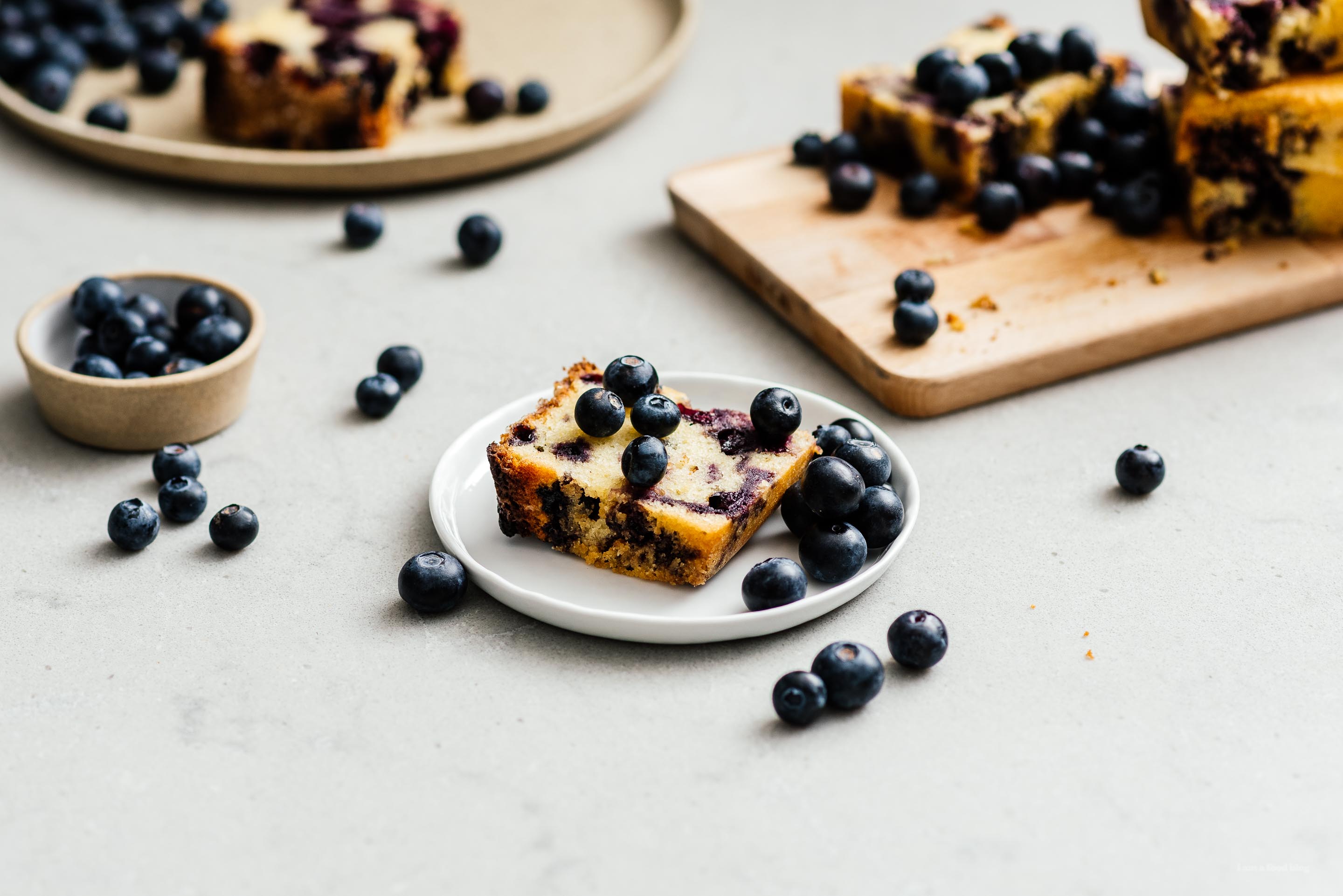 The Best One Bowl Blueberry Bread Recipe