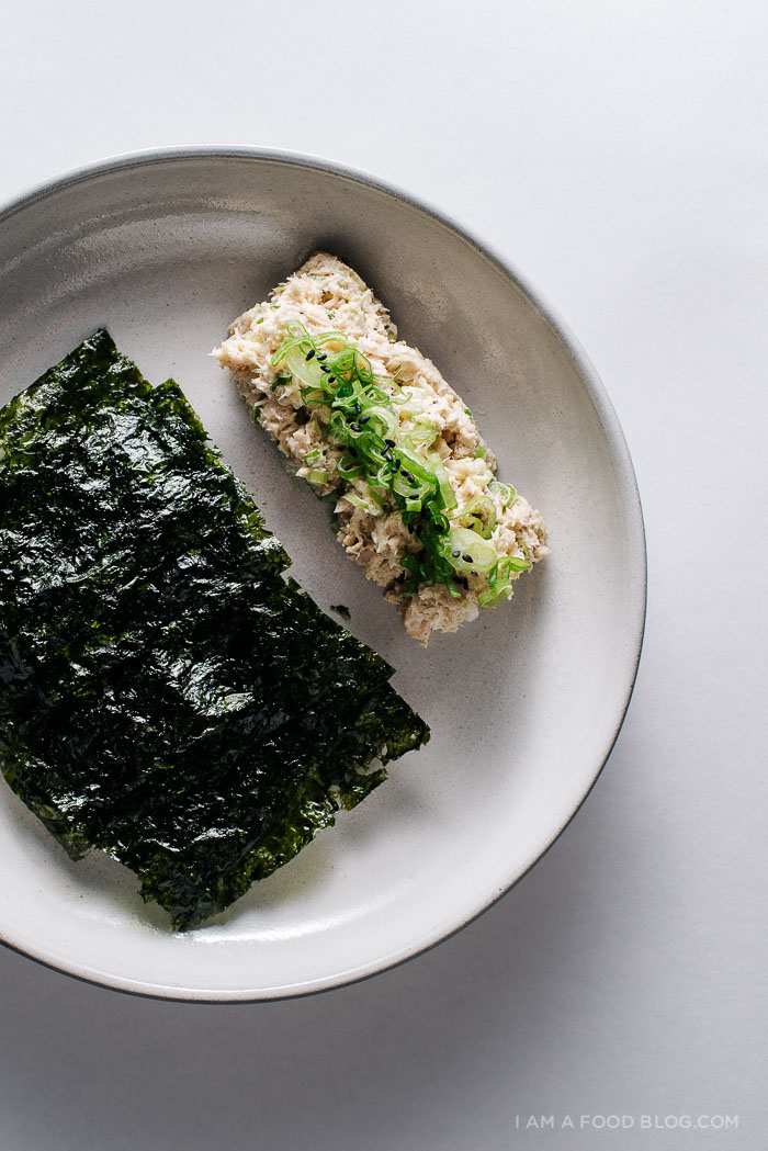 miso tuna salad recipe - www.iamafoodblog.com
