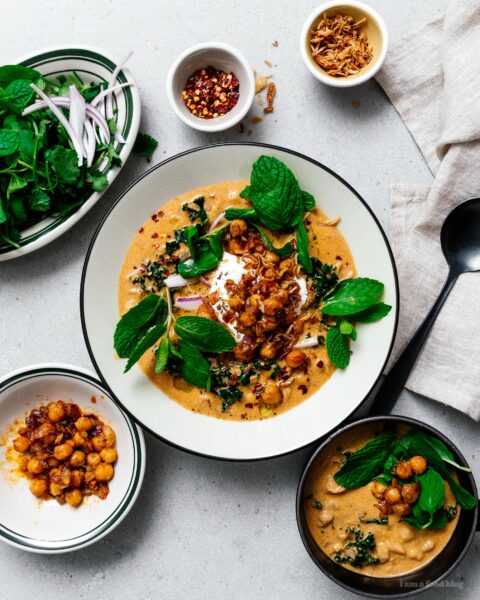 Coconut Curry Chickpea Stew | www.iamafoodblog.com
