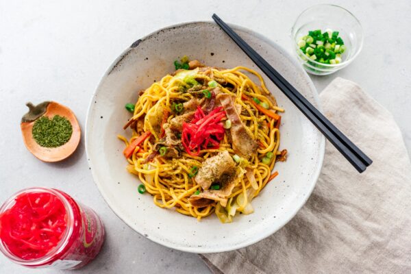 yakisoba recipe | www.iamafoodblog.com