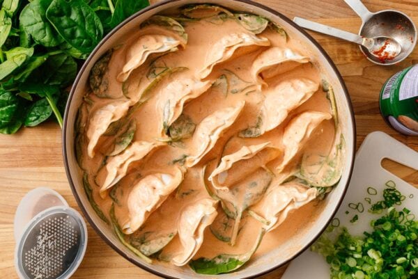 Dumplings Ready to Bake | www.iamafoodblog.com