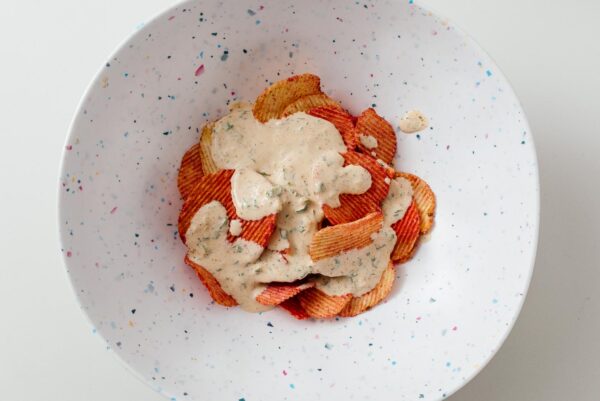viral creamy chips | www.iamafoodblog.com